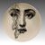 FORNASETTI, Theme and Variations series plate, decorated porcelain