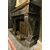 chm680 - camino in marmo nero Portoro (La Spezia),  epoca '800, misura cm l 145 x h 100 x p. 41