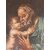 antico dipinto Giuseppe con bambino