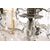 Lampadario antico sei luci in bronzo e gocce e cristalli Svarovski diametro 64 euro 800,00 trattabili