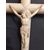Crucifix in ivory from the mid-19th century