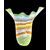 Lampada applique in vetro con decoro a murrine multicolori.La Murrina,Murano.