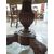 Tavolo ovale da centro in legno di mogano e piano in marmo grigio sant'Anna _ Fare nuove foto