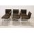 Set of six Osvaldo Borsani style design chairs, 1970 price negotiable