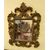 BAROQUE PAPER MIRROR IN CARVED SOLID WOOD AND GOLDEN MERCURY MIRROR