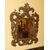 BAROQUE PAPER MIRROR IN CARVED SOLID WOOD AND GOLDEN MERCURY MIRROR