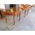 PAIR OF SOLID WALNUT CONSOLLES COMBINABLE FOR TABLE USE, AGE '800