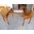 PAIR OF SOLID WALNUT CONSOLLES COMBINABLE FOR TABLE USE, AGE '800
