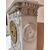 Alabaster clock with gilt bronze dial