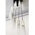 Lampadario chandelier Plafoniera anni 60 design murano e acciaio a sospensione . restaurato !! vintage 