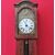 Red lacquered pendulum clock