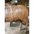  dars487 - coppia di cavalli in legno, epoca '7/'800, mis. cm l 7 x h 30 x p. 30  