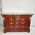 MAGNIFICENT EMPIRE CARLO X DRAWER IN FLAMED MAHOGANY WITH GOLDEN BRONZES 1830