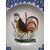 Plate of the rooster Mondovì Widow Besio and Son