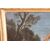 Antique painting France XVIII century gallant scene with Harlequin, coeval frame 87, 50 x 75 cm