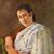 Oil painting on canvas, Spanish woman, early twentieth century. (QR47)
