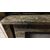  chm734 - camino in marmo nero Ormea, epoca '800, cm l 118 x h 109 