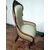 Louis Philippe walnut living room armchair