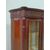 Trumeau vetrina in mogano - credenza libreria mossa - epoca fine 800 - 105 cm!