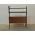 Bookcase with shelves with roller shutter doors - vintage modern 1950s     