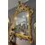 Large 18th century Piedmontese mirror carved and gilded