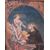 Painted on glass: Saint Anthony with the Child Jesus, &#39;700     