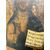 Ancient Russian icon Christ blessing XVIII century. Size 26 x31     