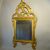 Specchiera in legno dorato XVIII secolo