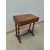 Walnut work table with drawer - cabinet - bedside table - beautiful!     