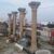 Columns in pietra serena     