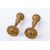 Pair of bronze curtain holders - O / 6840 -     