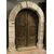 dars491 - eighteenth-century stone portal, max size cm 182 xh 230     