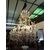 Murano glass chandelier 60 flames     