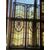 pan356 - pair of liberty colored stained glass windows, measuring L 46 x H 146 cm     