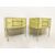 Pair of small colorful dressers - Vintage 70s     