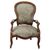 Antique walnut armchair, Louis Philippe period mid-19th century NEGOTIABLE PRICE     