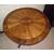 Round inlaid coffee table     