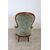Antique walnut armchair with velvet seat, Louis Philippe mid-19th century NEGOTIABLE PRICE     