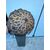 Lace and silk parasol umbrella cover.     