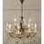 Chandelier with crystal drops with 15 lights     