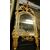 specc411 - specchiera dorata, epoca '700, misura cm L 70 x H 140 