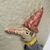 C.D.A. Albisola, LA CASA DELL'ARTE, Pinocchio con asino, portavaso uovo ceramica anni '40