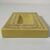 FORNASETTI PIERO, brick ashtray Pipe series golden yellow     