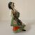 ESSEVI, Hand painted ceramic Sardinian woman sculpture     