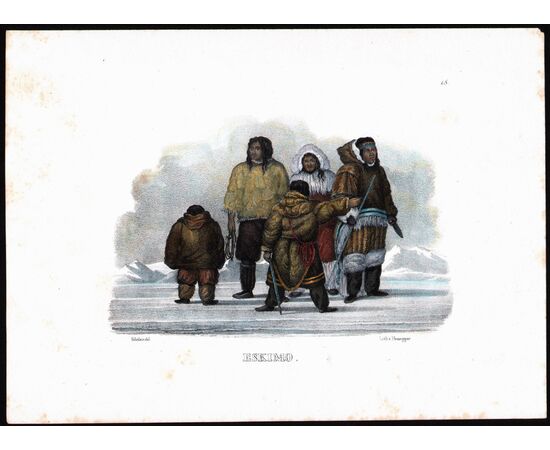 Eskimo peoples from the North Pole