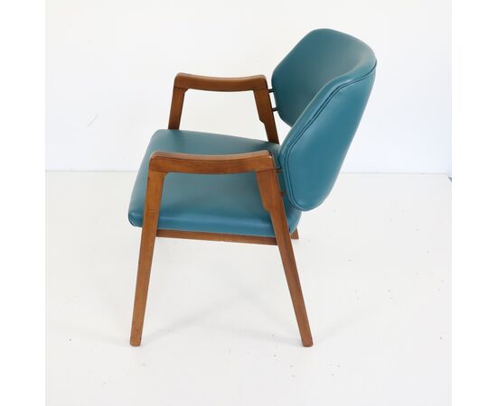 Armchair 814 by Ico Parisi for Cassina, 1960s
