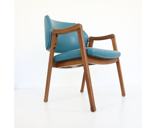 Armchair 814 by Ico Parisi for Cassina, 1960s