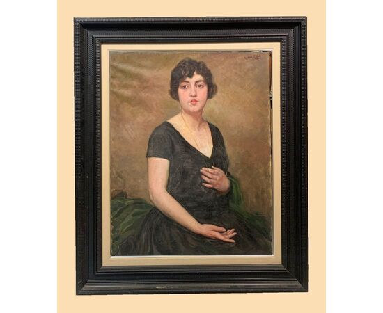 Albert Ràfols (1892-1986) - Portrait of a young woman     