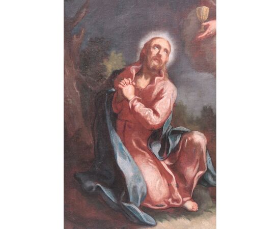 Dipinto: "Cristo nell'orto", '600