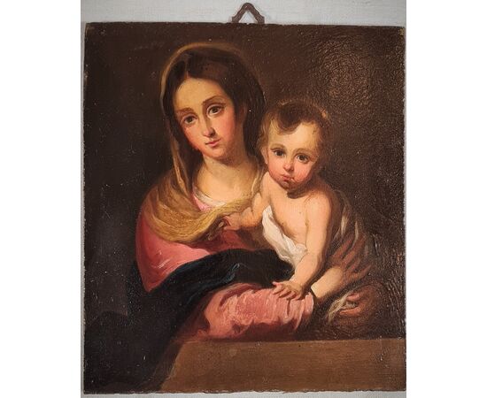 105) Madonna con bambino